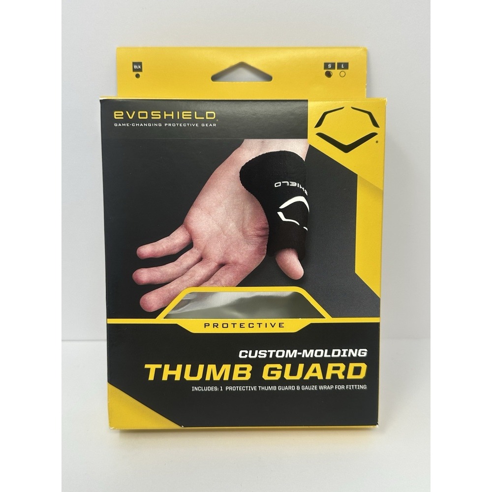 NEW!! Evoshield Custom-Molding Thumb Guard Sz S Black S7